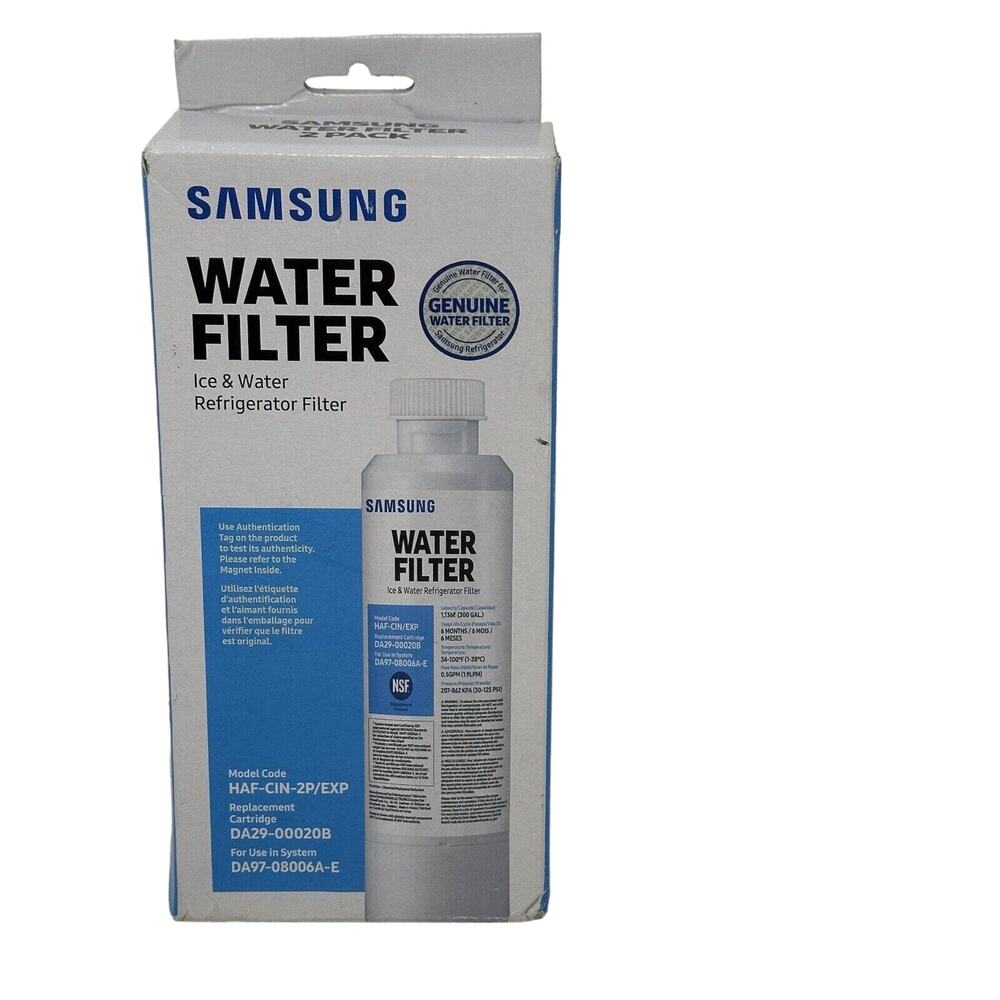 Samsung DA29-00020B Refrigerator Water Filter - 2 Pack